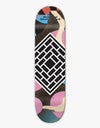 The National Skateboard Co. Defo Maybe Left Skateboard Deck - 8"