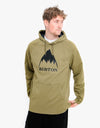 Burton Crown Weatherproof Pullover Hoodie - Martini Olive