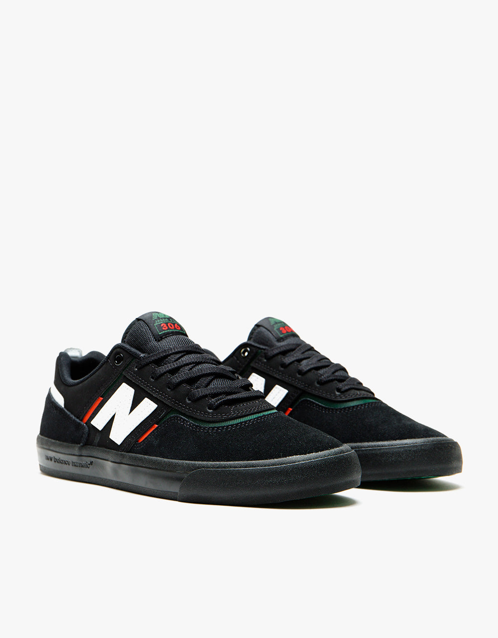 New Balance Numeric 306 Skate Shoes - Black/Black