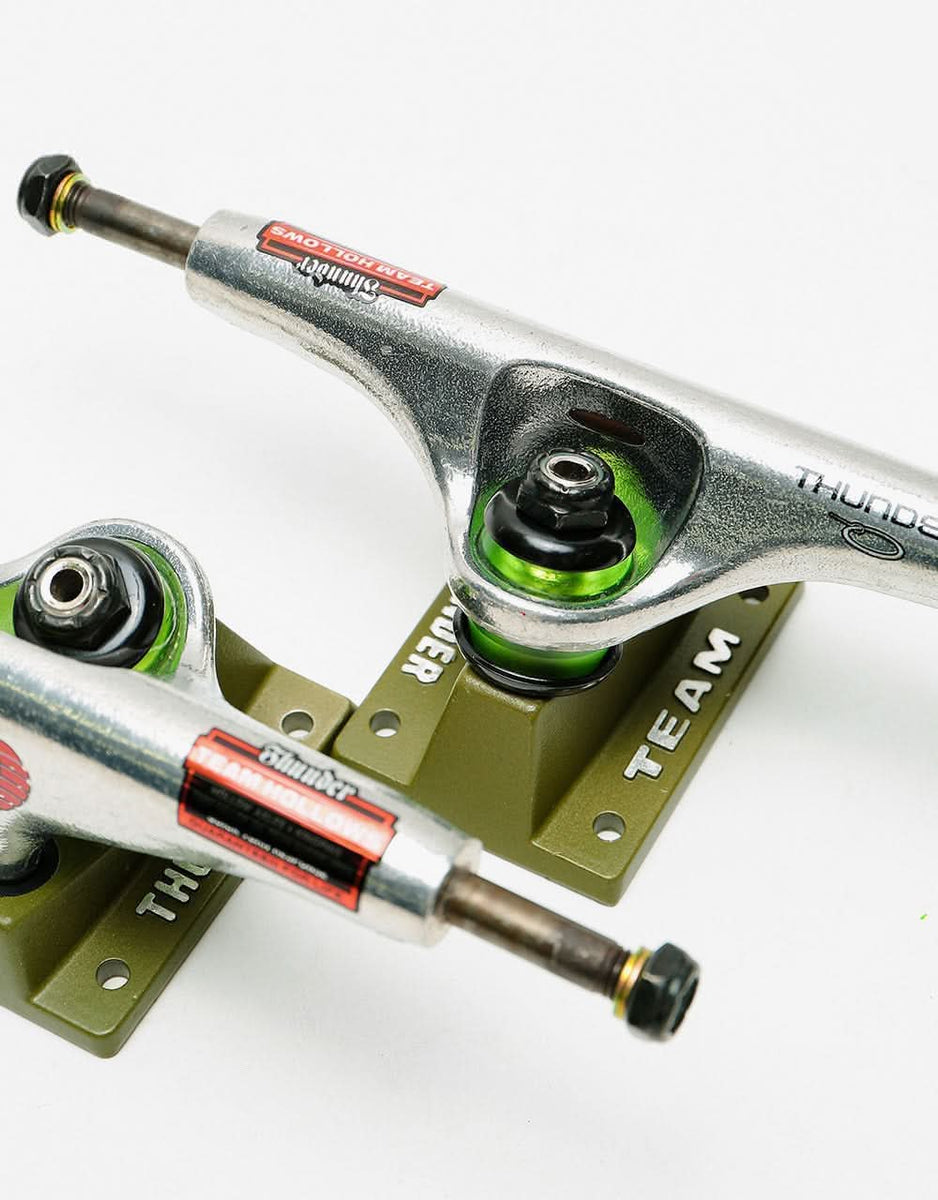 Thunder OG Grenade Team Hollow Lights 148 High Skateboard Trucks (Pair Route One