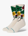 Stance By Russ Crew Socks - Off White