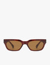 A. Kjærbede Bror Sunglasses - Brown/Demi Light Brown Transparent