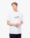 Thunder x Chrystie Lightning Bolt Board T-Shirt - White
