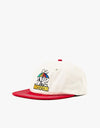 Butter Goods x Peanuts Umbrella 6 Panel Cap - Bone/Red