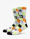 Santa Cruz Womens Patched Up Socks - Multi