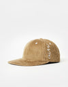 Quasi Scribble 6 Panel Cap - Stone