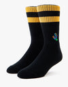 Santa Cruz Screaming Hand Fusion Socks - Black