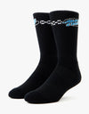 Santa Cruz Contest Oval Socks - Black