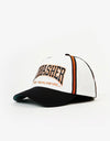 HUF x Thrasher Center Field Snapback Cap - Natural