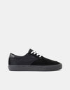 Lakai Riley 3 Skate Shoes - Black/Black Suede