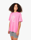 Santa Cruz Womens Hand In Colour T-Shirt - Pink Guava