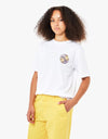 Santa Cruz Womens Intro Dot T-Shirt - White