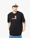 Butter Goods x Peanuts Jazz Logo T-Shirt - Black