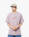 Butter Goods x Peanuts Jazz Logo T-Shirt - Washed Berry