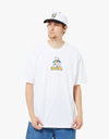 Butter Goods x Peanuts Umbrella T-Shirt - White