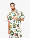 Converse Printed Resort Shirt - Desert Sand Cactus Multi