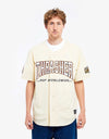HUF x Thrasher Center Field Baseball Jersey - Natural