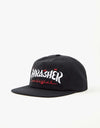 Thrasher Calligraphy Snapback Cap - Black