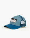 KAVU Above Standard Mesh Cap - Vintage Blue