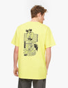 Lovenskate x Blast Drink Tea, Get Rad! T-Shirt - Yellow