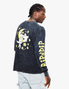 RIPNDIP Lullaby LS T-Shirt - Black Mineral Wash
