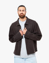 Stüssy Leopard Mesh Zip Jacket - Brown