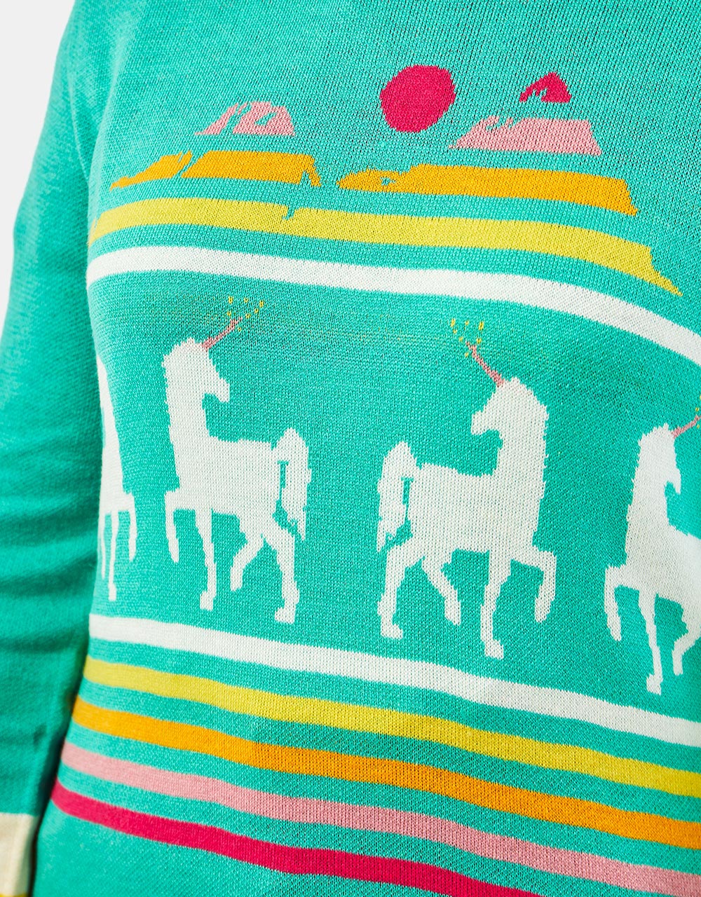 KAVU Womens Hillrose Sweater - Unicorn