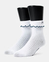 Vans x Lizzie Armanto Ruffled Womens Socks - White