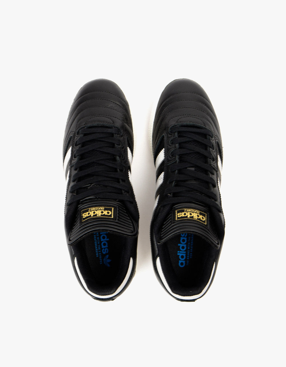 adidas Busenitz Skate Shoes - Core Black/Grey/Gold Metallic