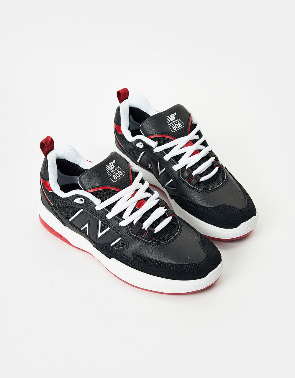 New Balance Numeric 808 Skate Shoes - Black/Red