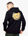 Santa Cruz Flier Dot Pullover Hoodie - Black