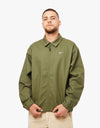 Nike Infema Jacket - Medium Olive/White