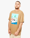 Nike SB Laundry T-Shirt - Dark Driftwood