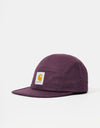 Carhartt WIP Backley 5 Panel Cap - Dark Plum