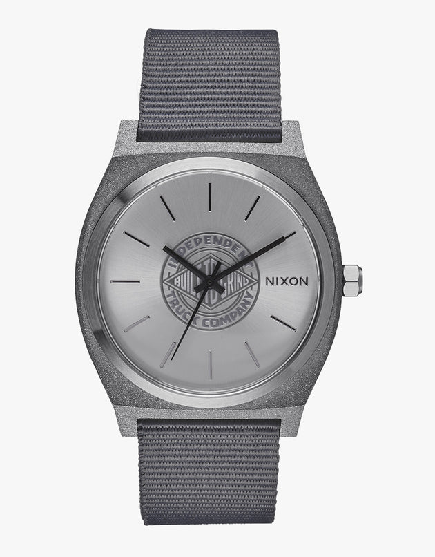 Nixon x Independent Time Teller Watch - All Silver