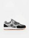 DC Kalis Lite Skate Shoes - Black/Dark Grey/White