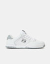 DC Central Skate Shoes - White/Grey/Blue