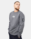 The North Face Seasonal Fine Crew - TNF Medium Grey Heather