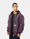 Carhartt WIP OG Active Jacket - Dark Plum (Aged Canvas)