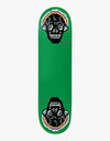 Call Me 917 Green Skull Skateboard Deck - 8.0"