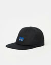 Krooked Eyes Strapback Cap - Black/Blue