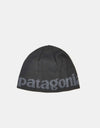 Patagonia Beanie - Logo Belwe/Black