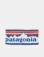 Patagonia Powder Town Headband - Fitz Roy Sunrise Knit/Birch White