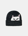 RIPNDIP Peeking Nermal Reflective Beanie - Black