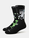 RIPNDIP Bye Bye Socks - Black