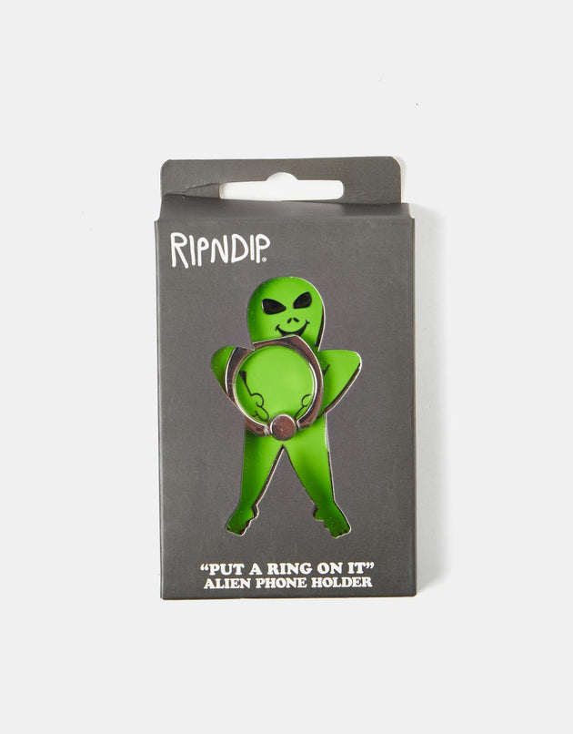 RIPNDIP Lord Alien Ring Phone Holder - Green