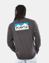 Kavu Etch Art L/S T-Shirt - Black Liquorice