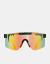 Pit Viper Monster Bull Polarized Sunglasses - Orange Revo Mirror