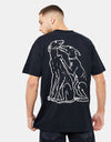 Obey Best Friends T-Shirt - Black