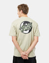 Santa Cruz Yin Yang Dot T-Shirt - Nickel